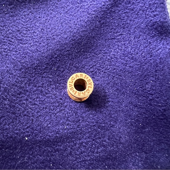 18K Bvlgari Inspired Pendant two-tone - Picture 5 of 8